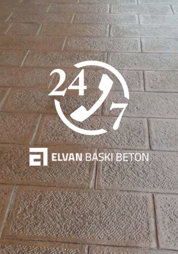 Elvan Baskı Beton ile 7/24 İletişim Sağlayabilirsiniz